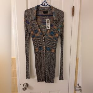 Urban Outfitters Long Sleeve Multicolor Knit